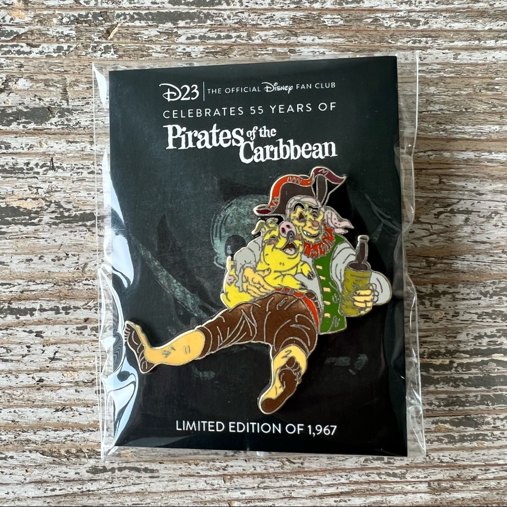DISNEY D23 Exclusive Pirates of the Caribbean 55th Anniversary Pin LE 1967